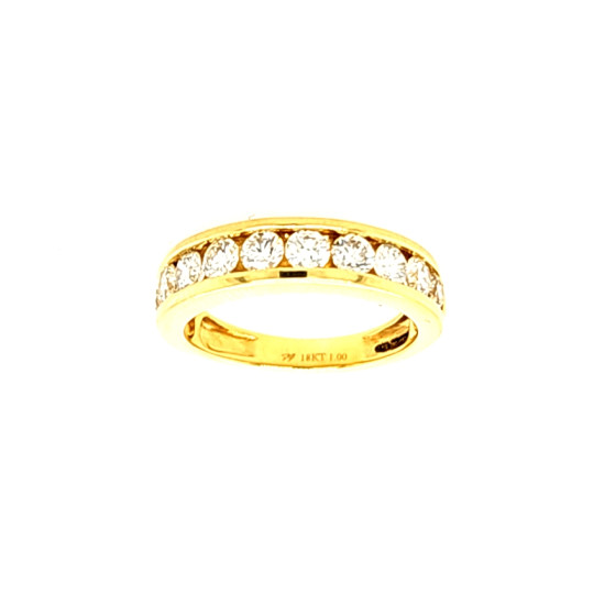 Pre Owned 18ct Diamond Eternity Ring ZQ327